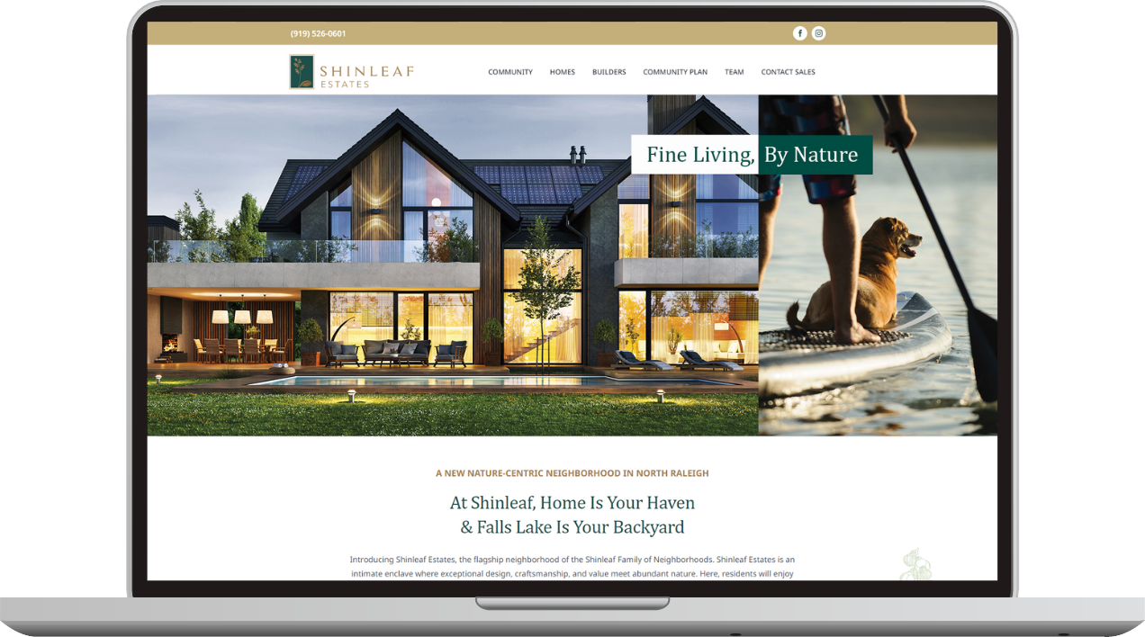 shinleaf-home-page