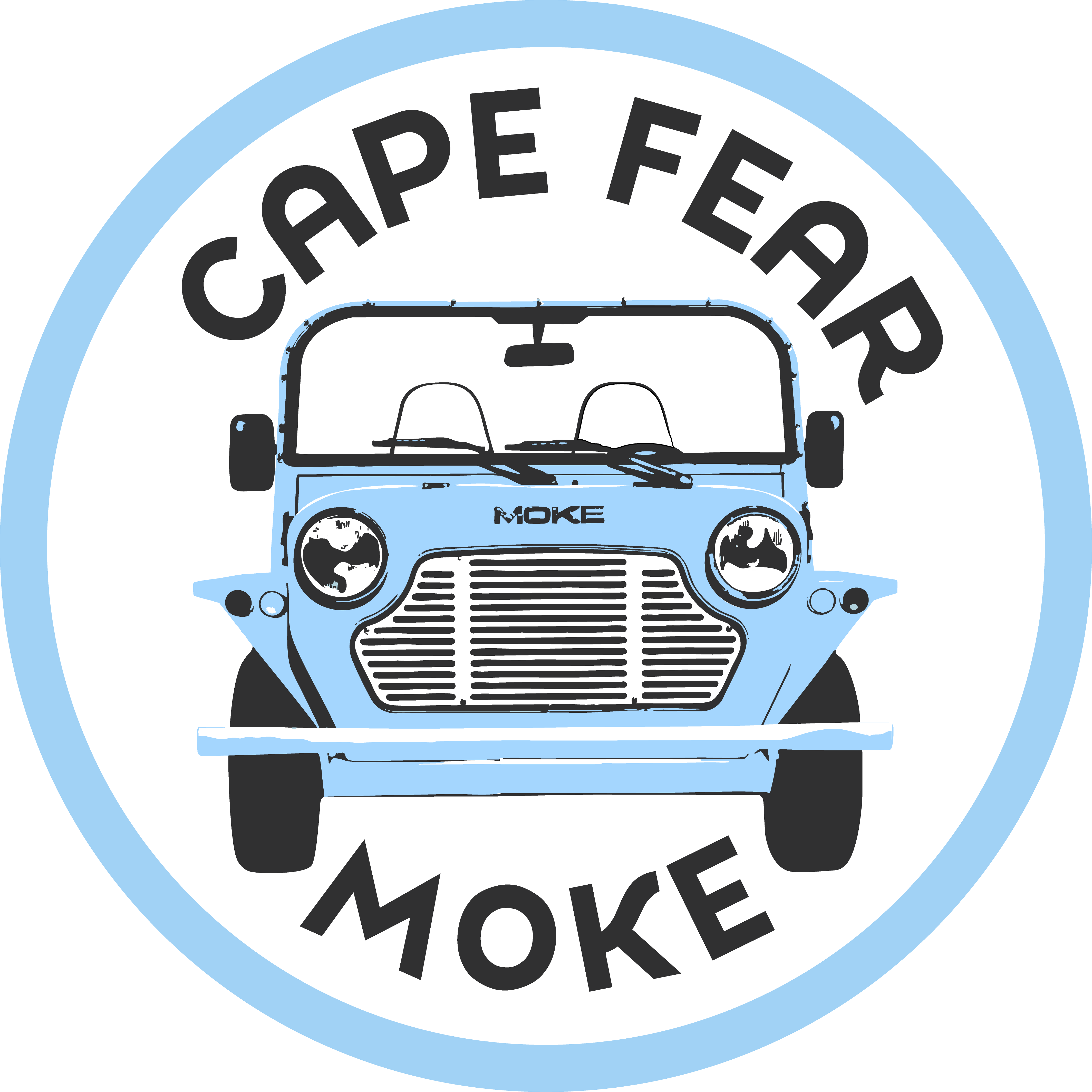 Cape Fear Moke_Circle – Blue Border Cape Fear Moke