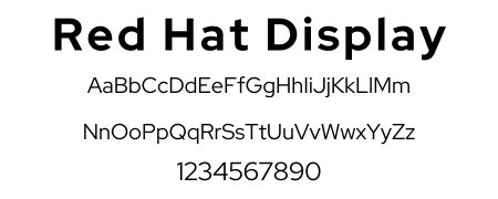 WC Fonts Red Hat Display