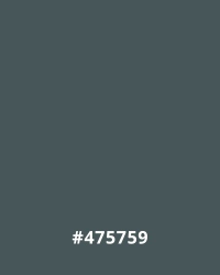 Sadler Color #475759