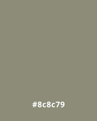 Sadler Color #8c8c79