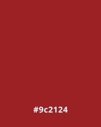 Red #9c2124